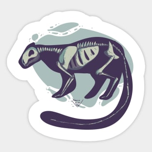 Snow Leopard Sticker